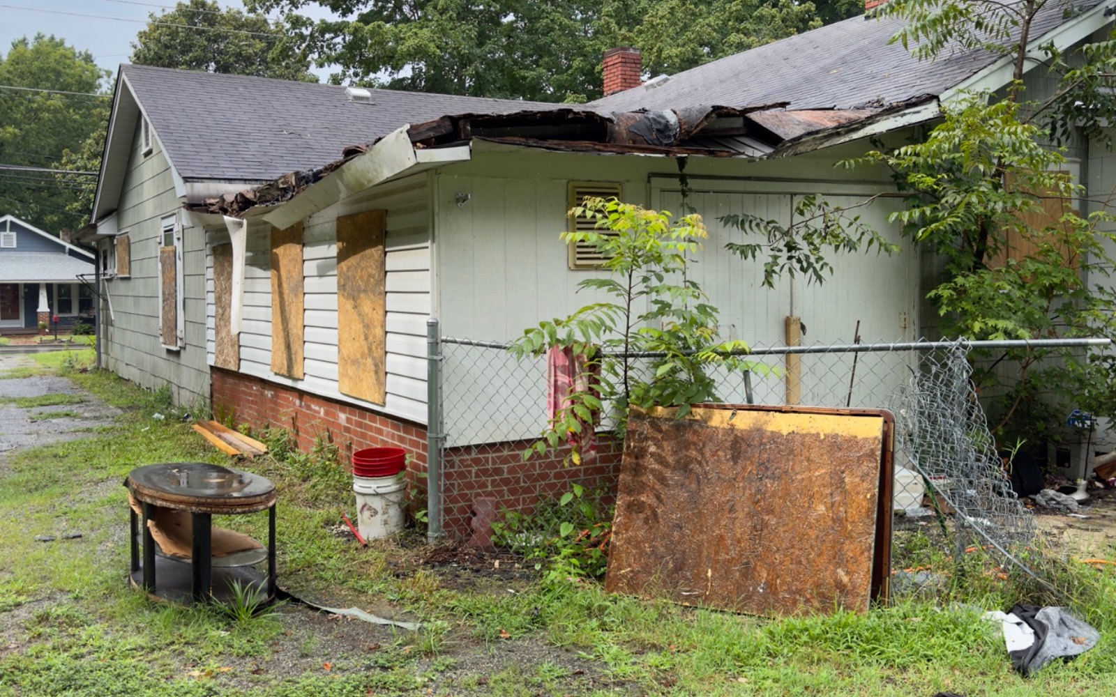 Repair work at a house similar to properties reviewed in Wallburg North Carolina