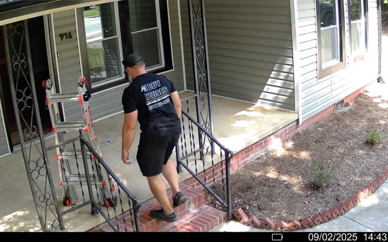 Property walkthrough for an as-is Winston-Salem home review